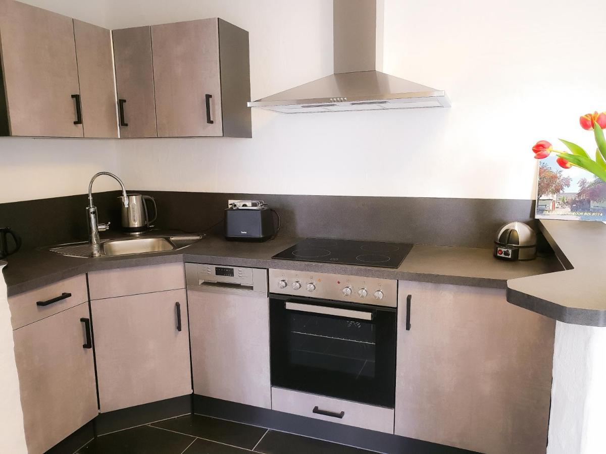 Moderne Ferienwohnung Black Beauty Auf Idyllischem Reiterhof Naehe Burg Eltz Munstermaifeld ภายนอก รูปภาพ